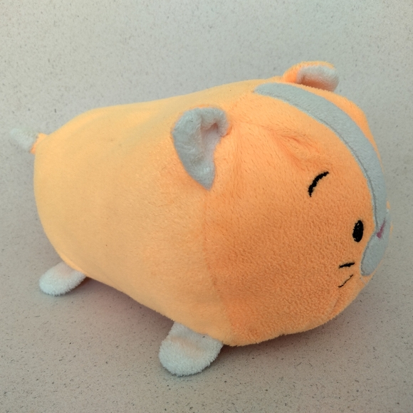 Bun Bun Stacking Orange Cat Plush 8” Stuffed Animal Plushie - Picture 2 of 8